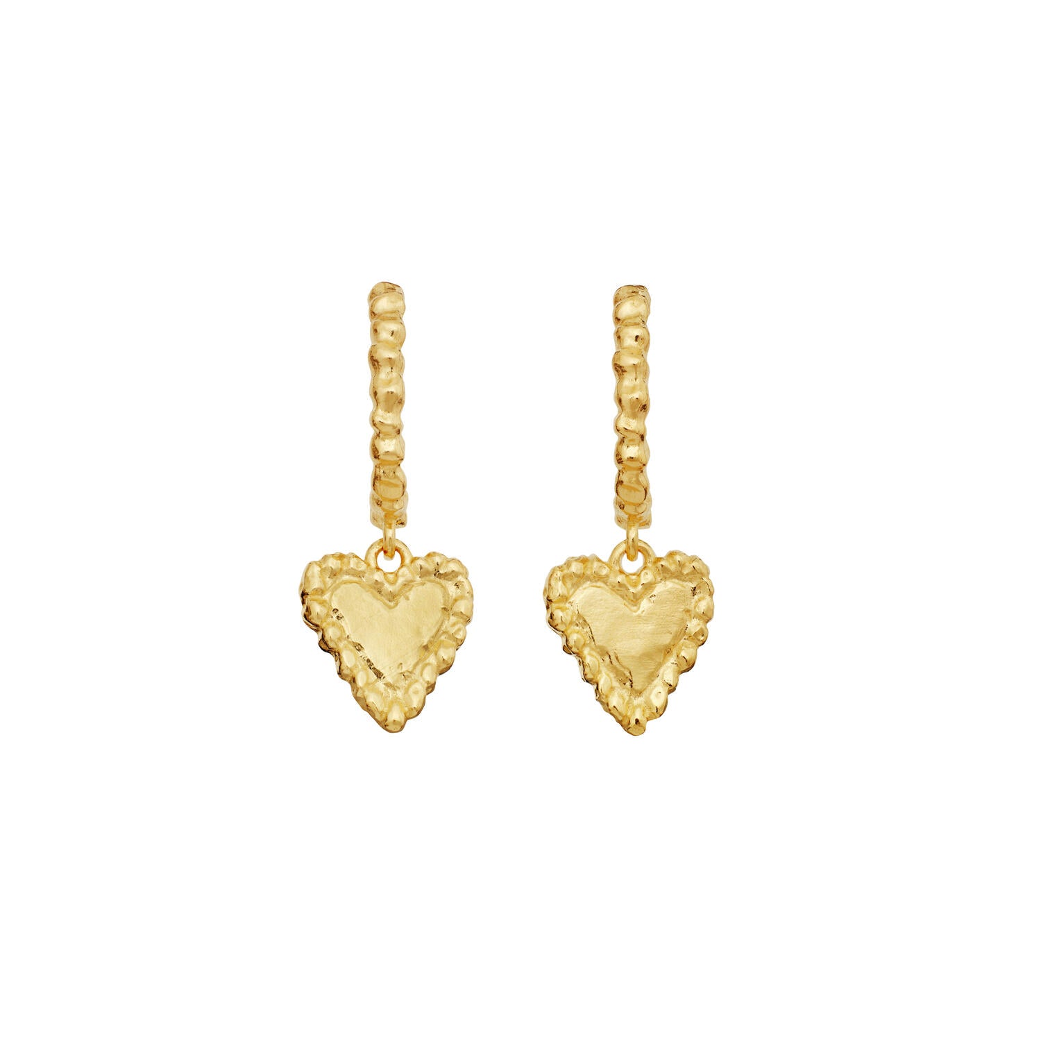 Rosalinde hoops - forgyldt